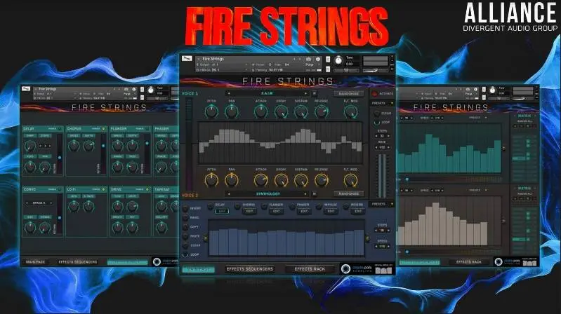 Paris Sampling and Divergent Audio released Fire Strings