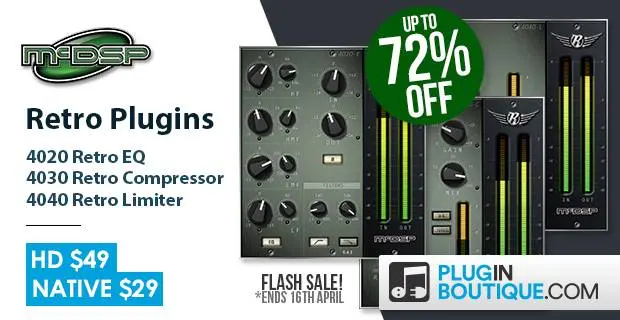 McDSP Retro Series Flash Sale