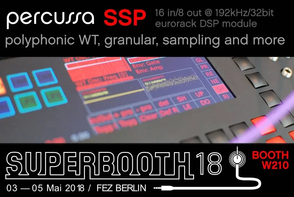 Percussa announced SSP