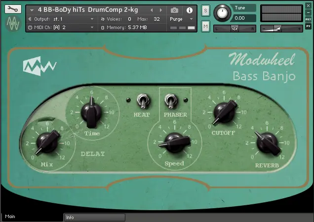 MODWHEEL released Bass Banjo