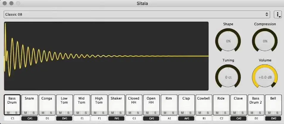 Sitala free drum plugin