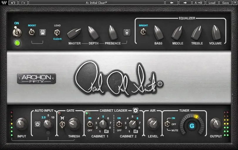 Waves Audio released PRS SuperModels