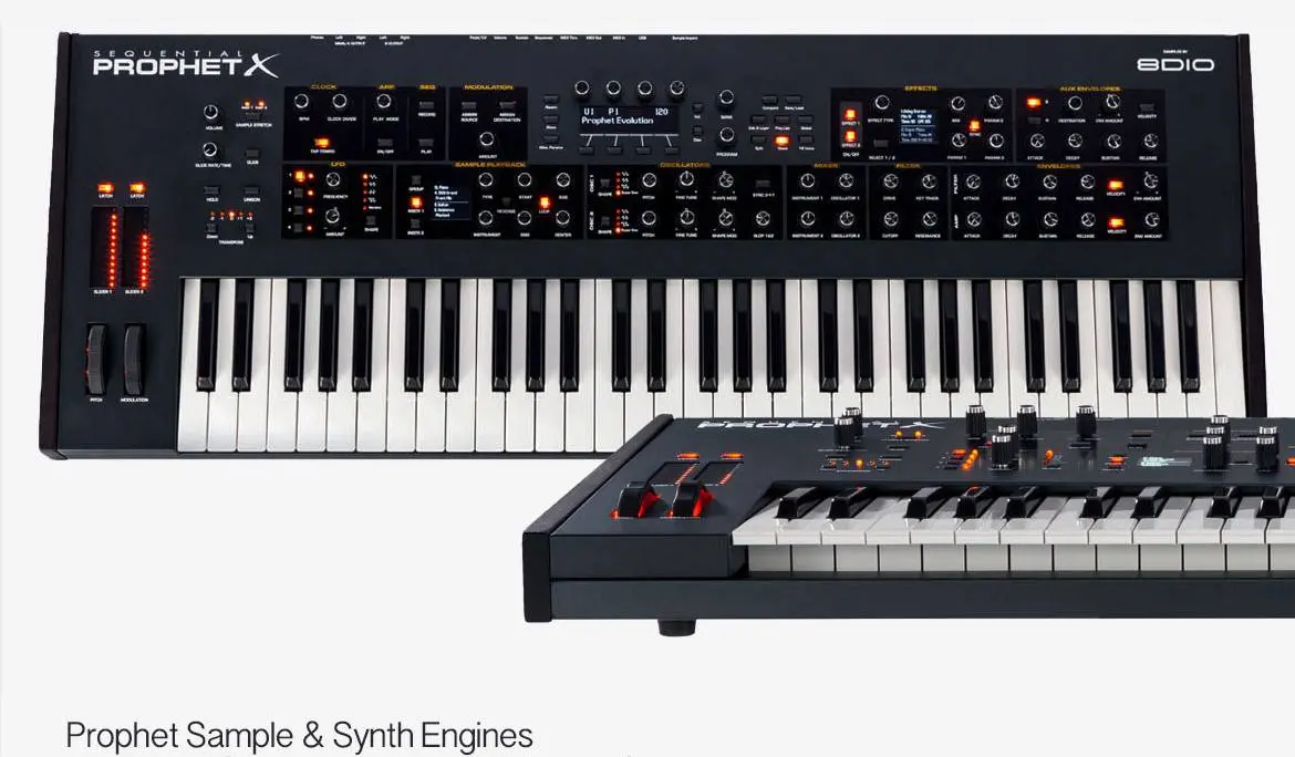 Dave Smith Instruments & 8Dio announces Sequential Prophet X