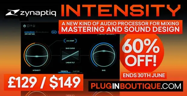 Zynaptiq INTENSITY Introductory Sale