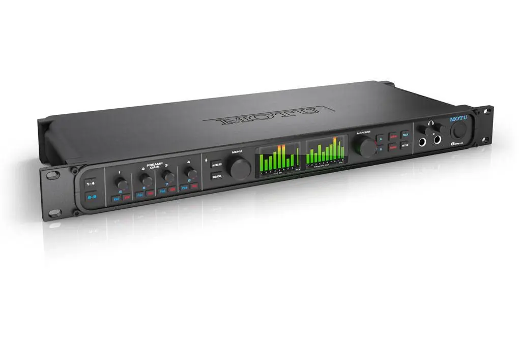 MOTU released 8PRE ES Audio Interface