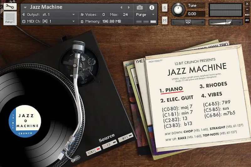 12 Bit Crunch released Jazz Machine