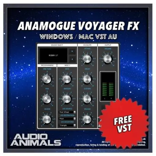 Anamogue Voyager FX by Audio Animals for free