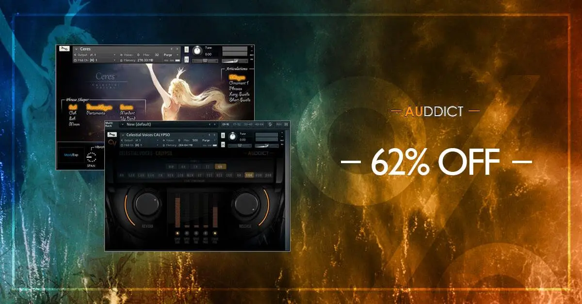 Deal: Ceres & Calypso Bundle by Auddict 62% off