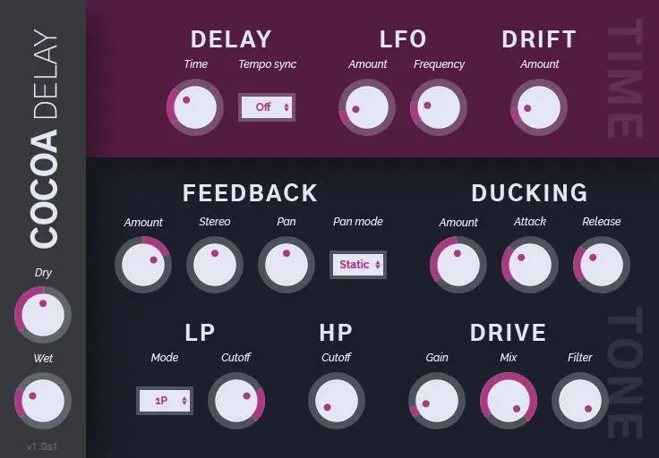 tesselode releases free delay plugin Cocoa Delay