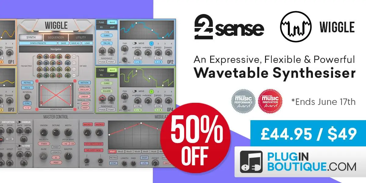 2nd Sense Audio WIGGLE Sale