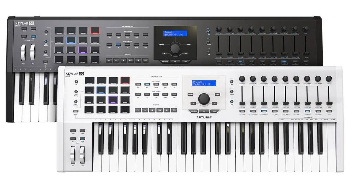 Arturia announced Keylab MkII