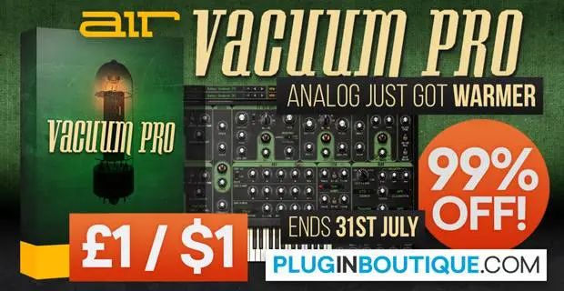 Air Music Vacuum Pro MEGA SALE: £1 / $1