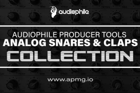 Featured image for “Audiophile releases free sample collection Analog Snares & Claps Collection”