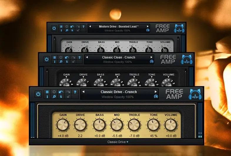 Blue Cat’s Free Amp – New VST plugin by Blue Cat Audio