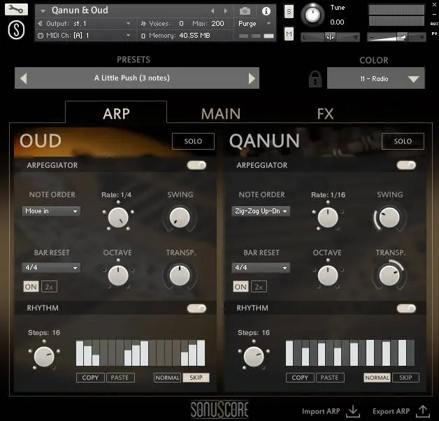 Sonuscore released Origins Vol. 4: Oud & Qanun