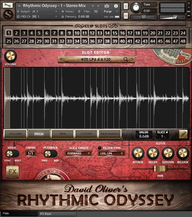 Soundiron released Rhythmic Odyssey