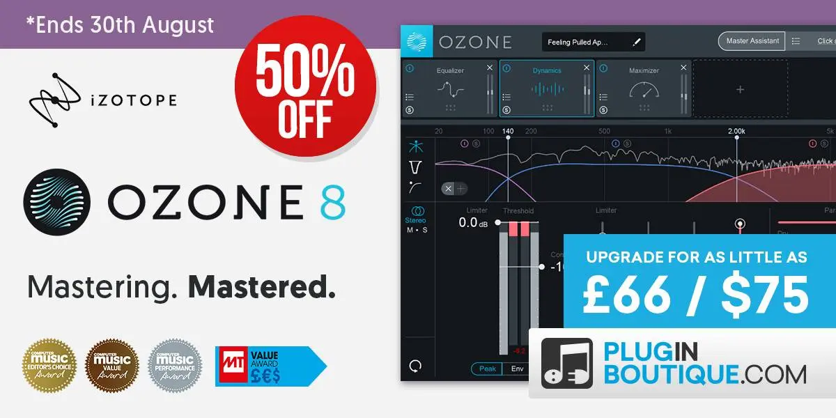 iZotope Ozone 8 Sale