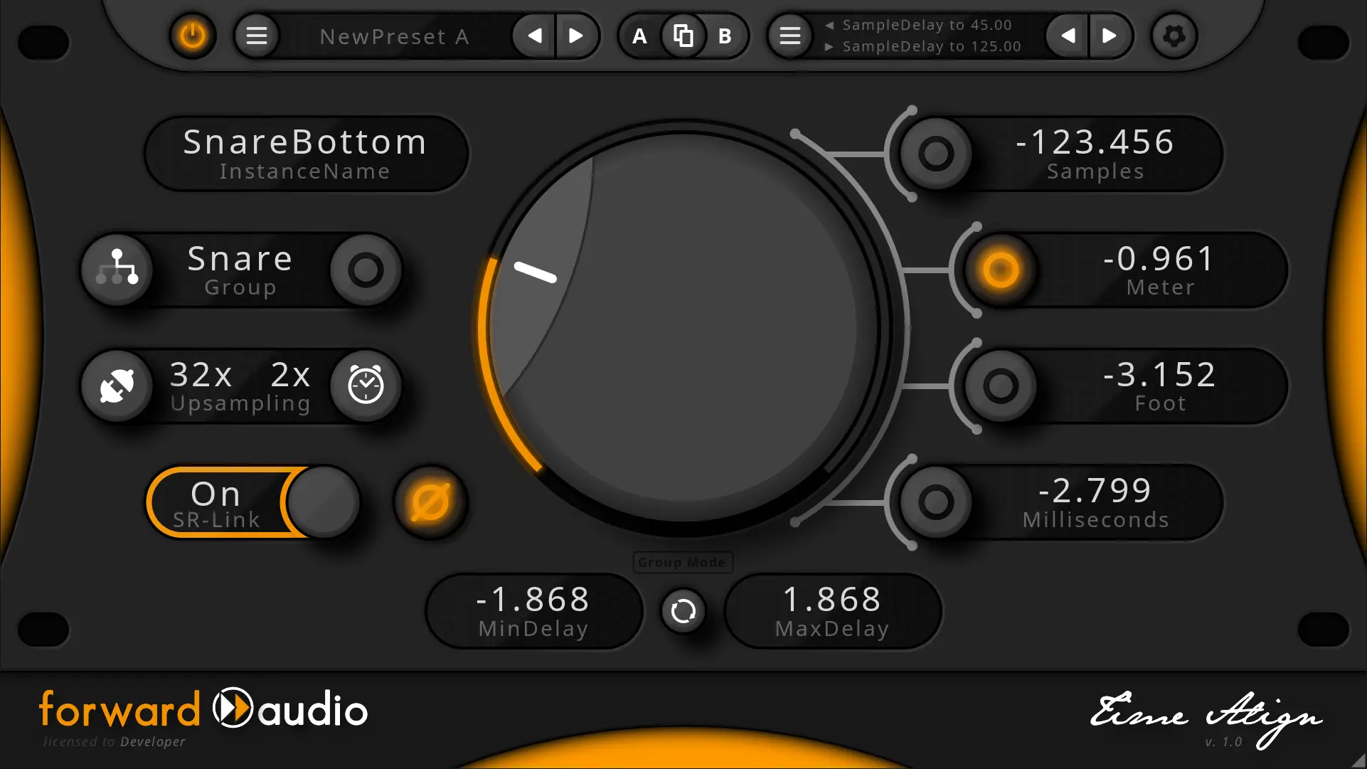 forward audio released faTimeAlign