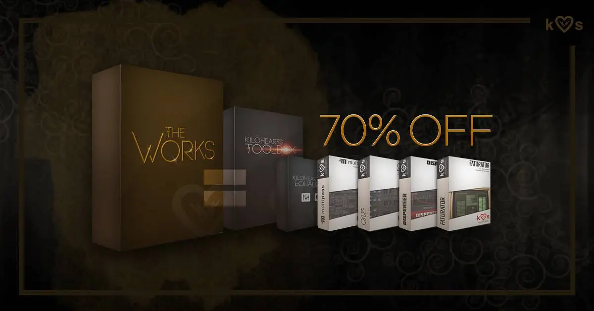 Deal: The Works by Kilohearts 70% off