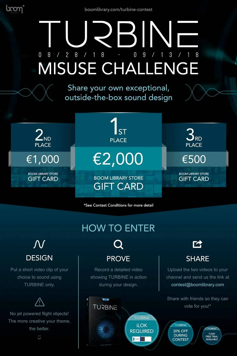BOOM Library started Turbine Misuse Challenge