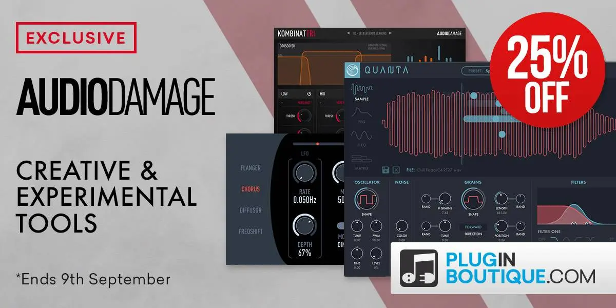 Audio Damage Introductory Sale