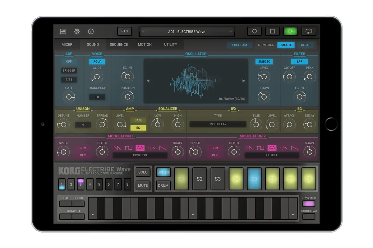 Korg released Electribe Wave