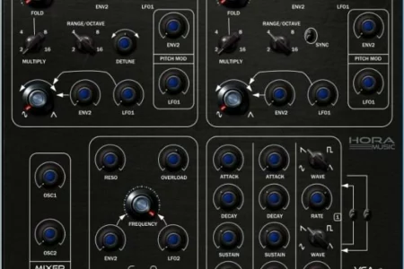 Featured image for “Hora music releases synthesizer plugin Pure Mono for free”