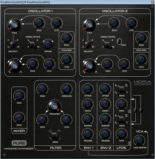 Hora music releases synthesizer plugin Pure Mono for free