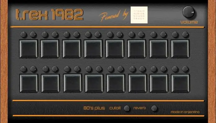 T.Rex 1982 – Free drum machine by Max Project