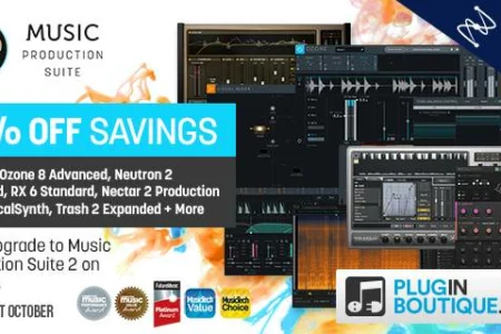 Featured image for “iZotope Music Production Suite 2 Pre-Sale (Includes FREE Upgrade)”
