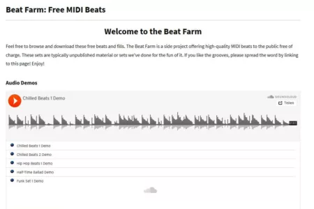 Featured image for “Beat Farm – Free MIDI Beats”