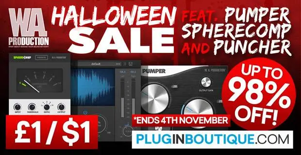 WA Production Halloween £1 / $1 Flash Sale