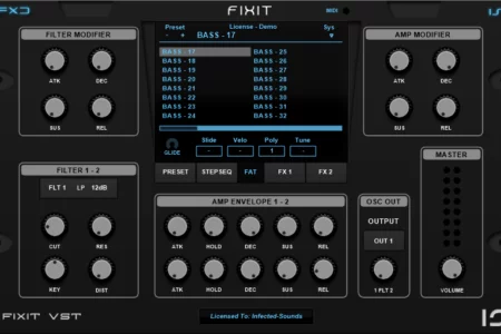 Featured image for “Infected Sounds releases VST-Rompler Fixit for free”