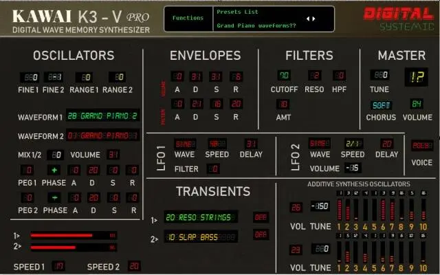 Digital Systemic Emulations releases K3 V Extended