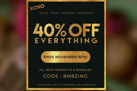 Featured image for “8Dio Black November Sale – 40% Off Everything”