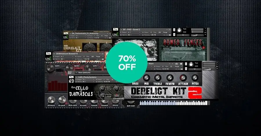 Deal: Apocalypse Bundle by unEarthed Sampling for Kontakt 70% off