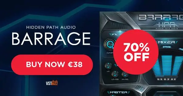 Barrage by Hidden Path Audio 70% off