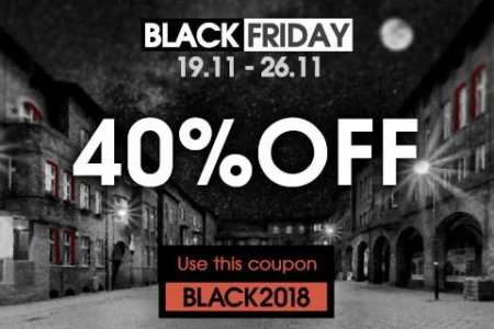 Featured image for “Black Friday – All Products 40% OFF by D16 Group”
