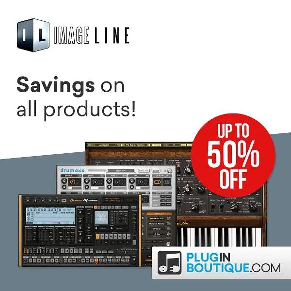 Image Line Cyber Monday Sale – 50 % off!