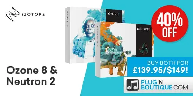 iZotope Black Friday Ozone & Neutron 2 Sale