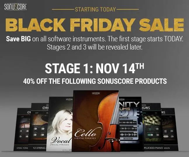 Sonuscore Black November Sale