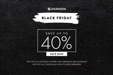 Featured image for “Soundiron 2018 Black Friday Sale”