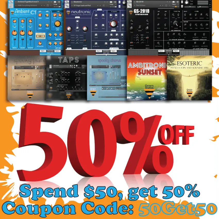 Genera Studios Black Friday: 50% Off Orders Over $50