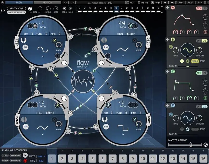 Waves released Flow Motion FM Synth