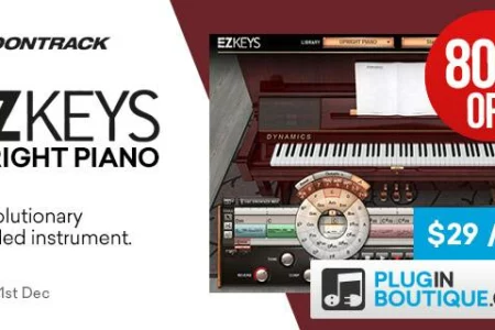 Featured image for “Toontrack EZkeys Upright Piano 24 Hour Flash Sale”