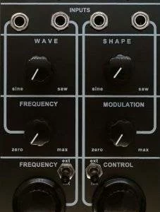 Featured image for “Tokyo Tape Music Center released Dual Sine Sawtooth Generator”