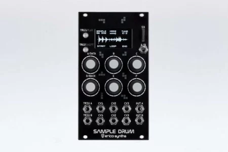 Featured image for “Erica Synths released Sample Drum”