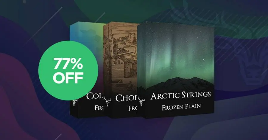 Deal: Frozen Plain Bundle for Kontakt 77% off