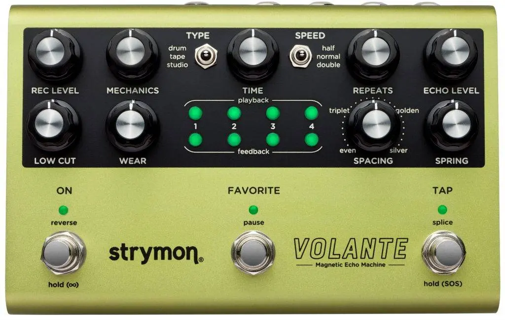 Strymon releases Volante Magnetic Echo Machine
