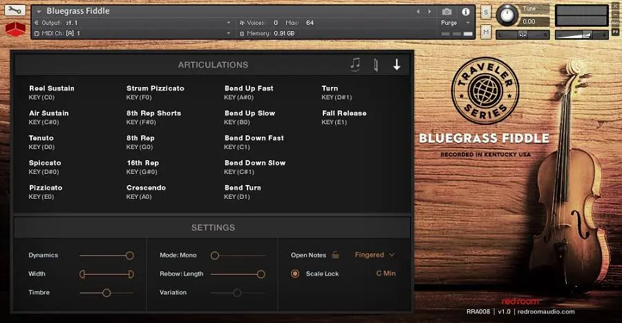 Red Room Audio released The Traveler Series – Bluegrass Fiddle, Celtic Fiddle and Bodhrans & Bones